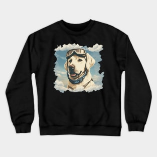 Aviator dog Crewneck Sweatshirt